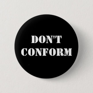Conform niet ronde button 5,7 cm