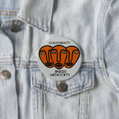 Conformiteit 2 ronde button 7,6 cm (In situ)