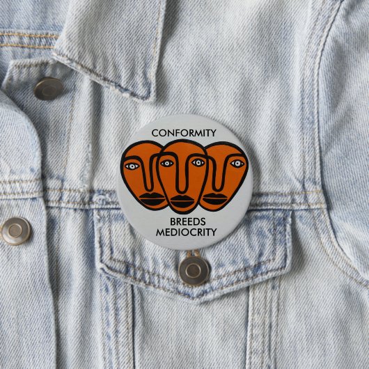 Conformiteit 2 ronde button 7,6 cm (In situ)