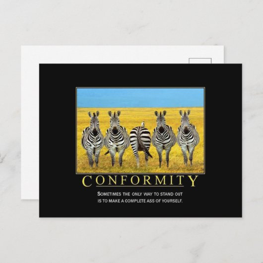 Conformiteit Briefkaart (Voorkant / Achterkant)