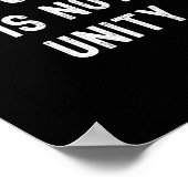 Conformiteit is geen eenheid - Conservatieve Repub Poster (Hoek)