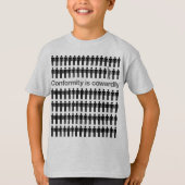 Conformiteit is laffe Shirt (Voorkant)