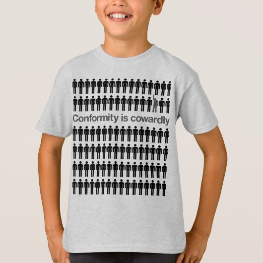Conformiteit is laffe Shirt (Voorkant)