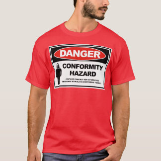 conformiteitsgevaar t-shirt