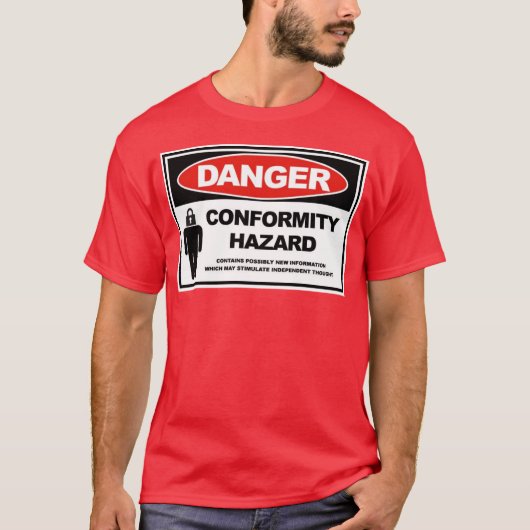 conformiteitsgevaar t-shirt (Voorkant)