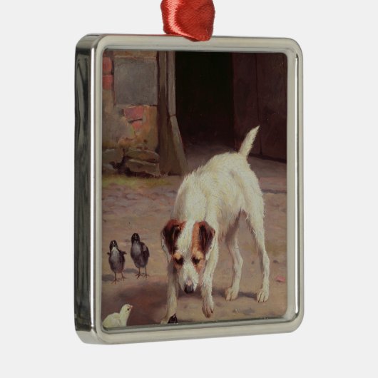 Confrontatie Metalen Ornament (Rechts)