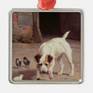 Confrontatie Metalen Ornament