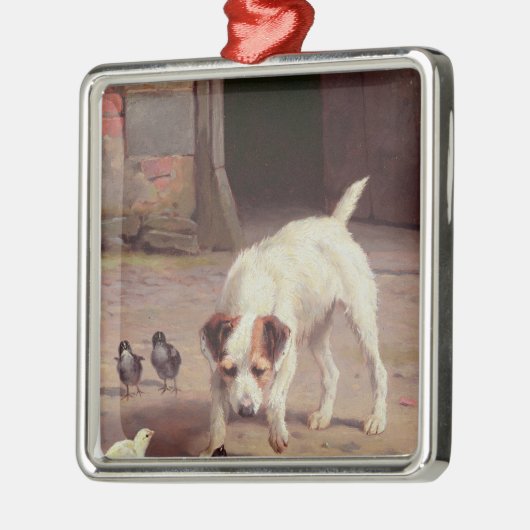 Confrontatie Metalen Ornament (Links)