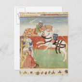 Confrontatie van twee nachten voor de koning briefkaart (Voorkant / Achterkant)