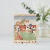 Confrontatie van twee nachten voor de koning briefkaart (Staand voorkant)