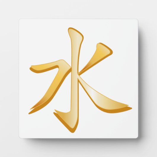 Confucianistisch symbool fotoplaat (Voorkant)