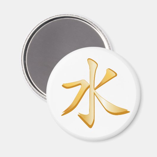 Confucianistisch symbool magneet (Voorkant / Achterkant)