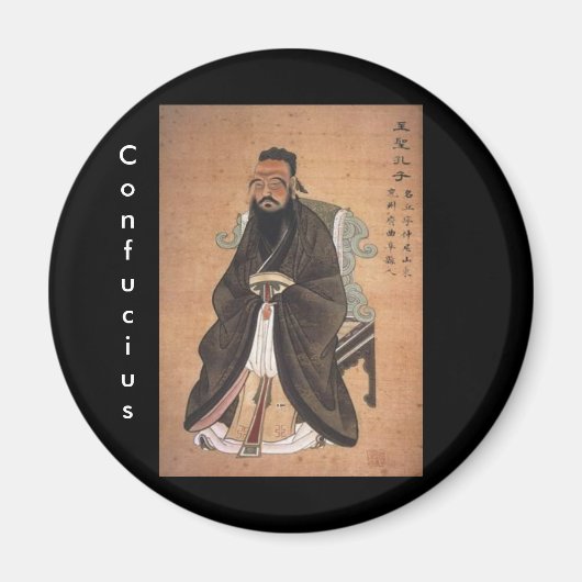 Confucius 1 magneet (Voorkant)