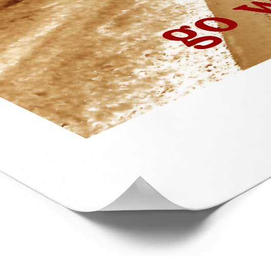 Confucius citaat - kunstprint poster (Hoek)