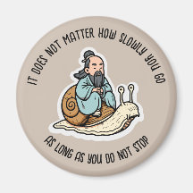 Confucius en de slak