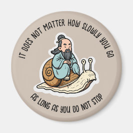 Confucius en de slak magneet