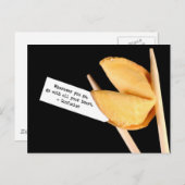 Confucius fortuin koekje briefkaart (Voorkant / Achterkant)