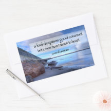 Confucius Inspirerend quote "Goede raad"