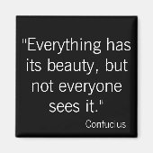 Confucius Magneet (Voorkant)