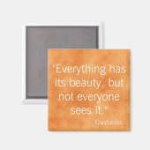 Confucius Magneet (Voorkant / Achterkant)