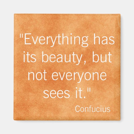 Confucius Magneet (Voorkant)