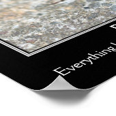 Confucius Quote Beauty Cicada Motivatie Poster (Hoek)