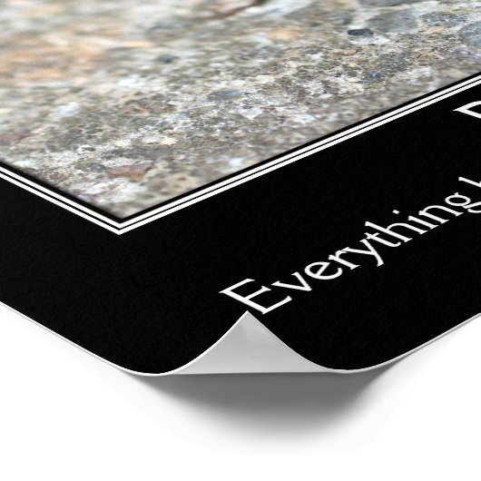 Confucius Quote Beauty Cicada Motivatie Poster (Hoek)