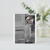 Confucius' Quote Briefkaart (Staand voorkant)