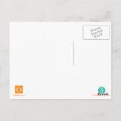 Confucius' Quote Briefkaart (Achterkant)