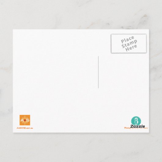 Confucius' Quote Briefkaart (Achterkant)