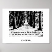 Confucius Quote - Poster (Voorkant)