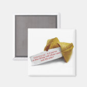 Confucius Say Fortune Cookie koelkast magneet (Voorkant / Achterkant)