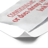 Confucius Say Fortune Cookie poster (Hoek)