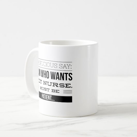 Confucius Say - RN Gift Ideas Koffiemok (Voorkant links)