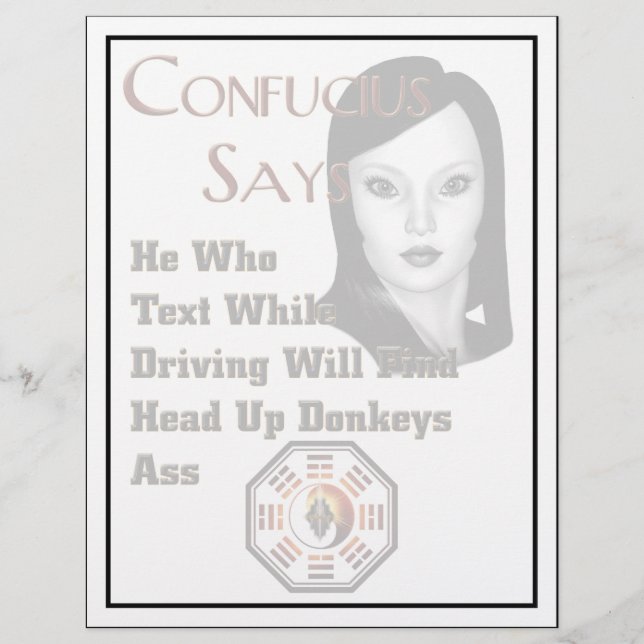 Confucius Says (Voorkant)