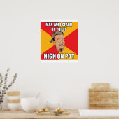 Confucius zeg high op zak poster (Keuken)