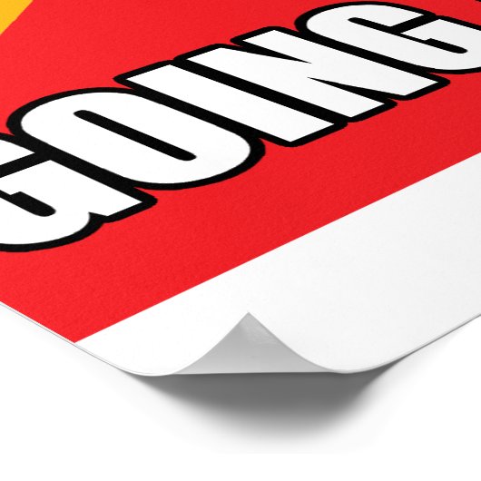 Confucius Zeg tegen Bangkok Poster (Hoek)