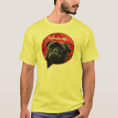 Confucius zegt... Pug Wisdom T-shirt (Voorkant)