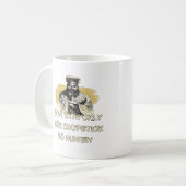 Confucius zei dat niet! koffiemok (Voorkant links)