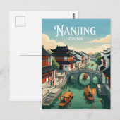 Confuciustempel China Briefkaart (Voorkant / Achterkant)