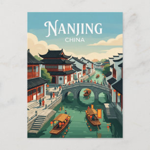 Confuciustempel China Briefkaart