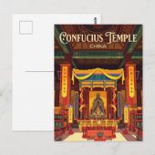 Confuciustempel Dachenghal China Briefkaart (Voorkant / Achterkant)