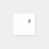 Confused Cat Post-it® Notes (Voorkant)