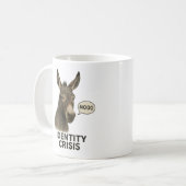 Confused Donkey Mug – “Moo”  Koffiemok (Voorkant links)