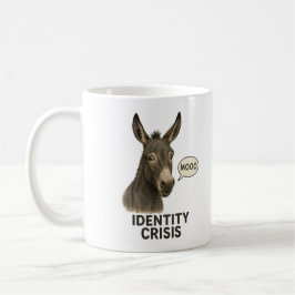 Confused Donkey Mug – “Moo” Koffiemok