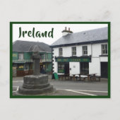 Cong (stil Man) Village Square met tekst Briefkaart (Voorkant)