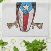 Conga Coqui Taino  Theedoek (Gevouwen)