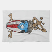 Conga Coqui Taino  Theedoek (Horizontaal)