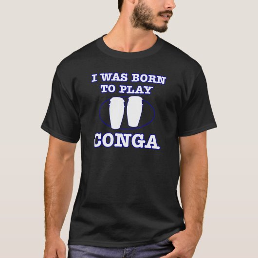 conga-Design T-shirt (Voorkant)