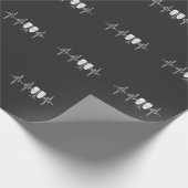 Conga drum - Conga drummer hartslag Cadeaupapier (Hoek)